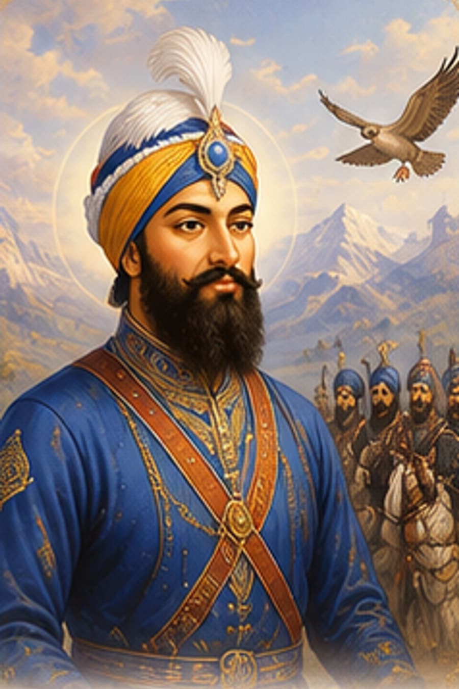 Guru Gobind Singh Ji illustration
